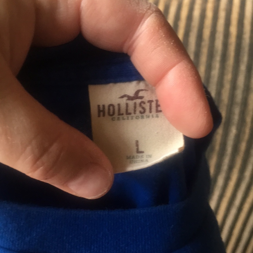 Hollister Brand Men’s Large Long Sleeve T